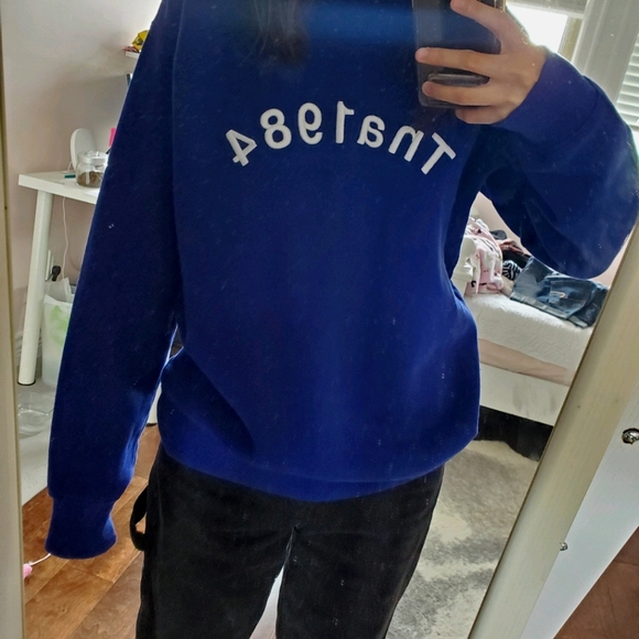 TNA Aritzia Pullover Fleece Sweater - Picture 2 of 2